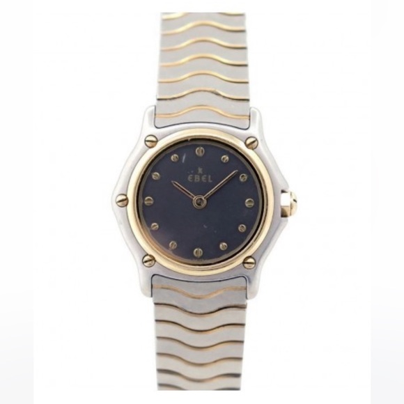 Ebel Wave Quartz Classic 18K/Steel Watch - Picture 17 of 17